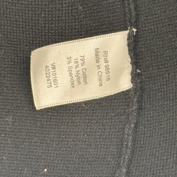 Coldwater Creek Womens Open Front Black jacket knit  Pockets Size 1X plus - Picture 3 of 13